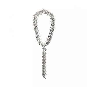 ZARA Metal Leaf Necklace